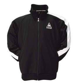 LE COQ SPORTIF   ジャージジャケット ブラック×アイボリー