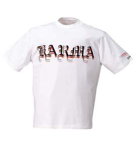 KARMA Tシャツ(半袖) ホワイト