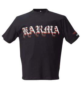 KARMA Tシャツ(半袖) ブラック