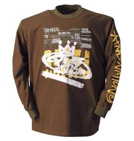 PNB NATION Tシャツ カーキ