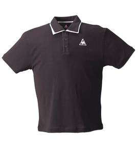 LE COQ SPORTIF   ポロシャツ(半袖) ブラック