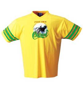 OCEAN PACIFIC VネックTシャツ(半袖) イエロー