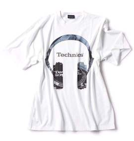 Technics Tシャツ(半袖) ホワイト