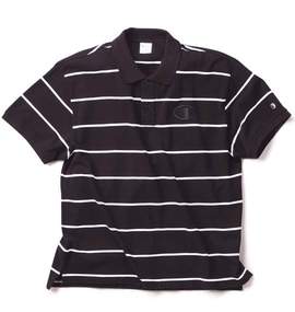 Champion ポロシャツ(半袖) ブラック