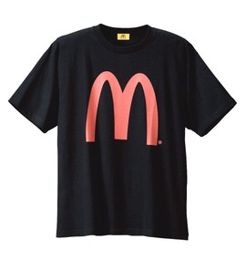 Mc Donald's Tシャツ半袖 ブラック