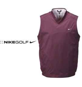 NIKE GOLF Vベスト パープル
