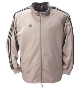 adidas ウォームアップジャケット グレー