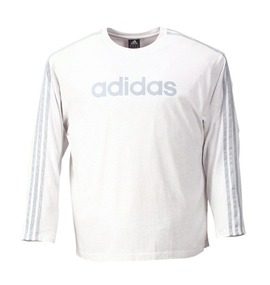adidas リニアロゴTシャツ モクホワイト