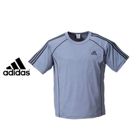 adidas Tシャツ(半袖) チャコールグレー