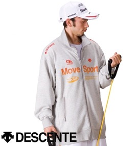 DESCENTE スウェットジャケット モクグレー