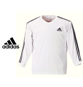 adidas ラグランTシャツ ホワイト