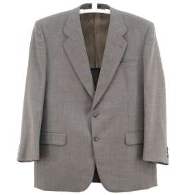  シングル2ツ釦スーツ(2パンツ) ブラウン