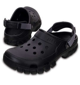 crocs サンダル(オフロードスポーツクロッグ) ブラック×グラファイト