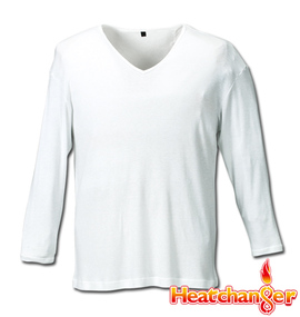 Heatchanger 長袖VTシャツ オフホワイト