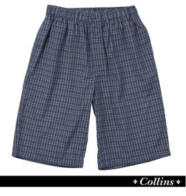 COLLINS イ-ジーハーフパンツ ネイビー系