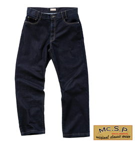 Mc.S.P ストレッチデニムパンツ ネイビー