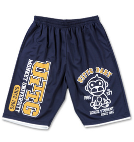 UITTG メッシュハーフパンツ ネイビー