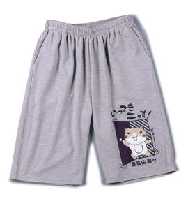 NECOBUCHI-SAN ハーフパンツ モクグレー