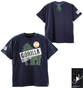 Gorilla Tシャツ(半袖) ネイビー