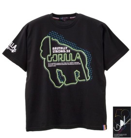 Gorilla Tシャツ(半袖) ブラック