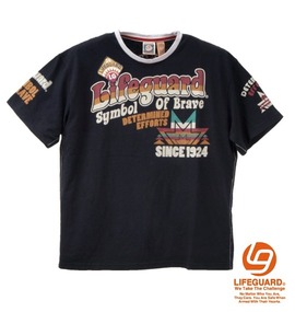 LIFE GUARD Tシャツ半袖 ブラック