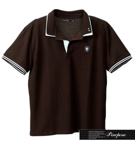 Pincponc ポロシャツ(半袖) ブラウン