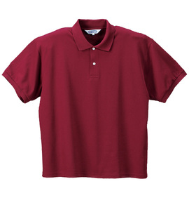 OUTDOOR PRODUCTS 半袖ポロシャツ ワイン