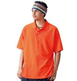 OUTDOOR PRODUCTS 半袖ポロシャツ オレンジ