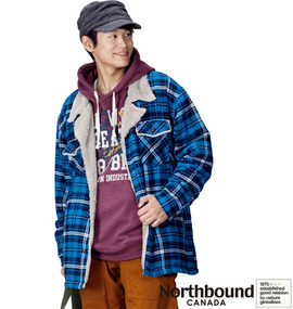 Northbound 裏ボアランチジャケット ブルー系