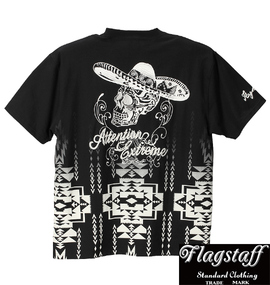 FLAGSTAFF Tシャツ(半袖) ブラック
