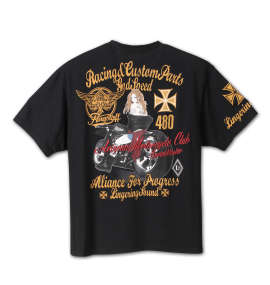 FLAGSTAFF 半袖Tシャツ ブラック