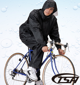 TSA レインスーツ ブラック