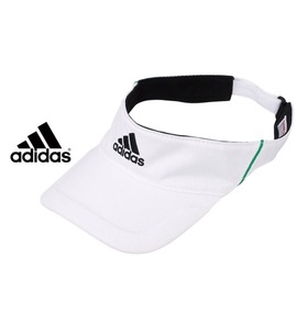 adidas サンバイザー ホワイト