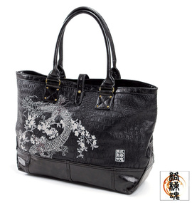 絡繰魂 トートバッグ ブラック