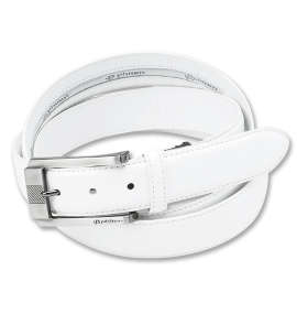 Phiten エンボス加工ベルト ホワイト