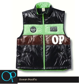 OCEAN PACIFIC 中綿ベスト ブラック