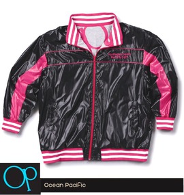 OCEAN PACIFIC リバーシブルジャケット ブラック×モクグレー
