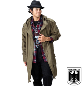 BUNDESWEAR M-51ツイルモッズコート カーキ