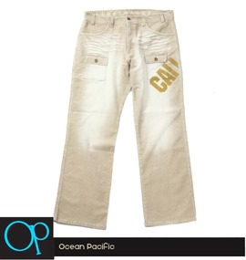 OCEAN PACIFIC ストレッチコーデュロイパンツ ベージュ