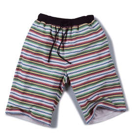 BROOKLYN INDUSTRIES プリントイージーハーフパンツ グリーン系