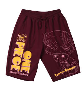 ONE PIECE ハーフパンツ ワイン
