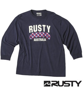 RUSTY Tシャツ ネイビー