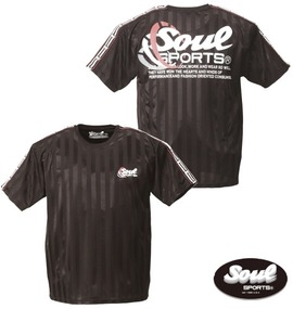 SOUL SPORTS Tシャツ(半袖) ブラック