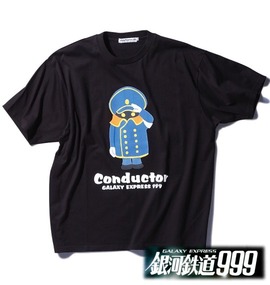 銀河鉄道999 Tシャツ半袖 ブラック