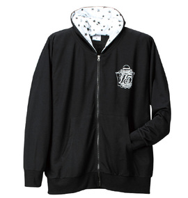 ONE PIECE フルジップパーカー ブラック