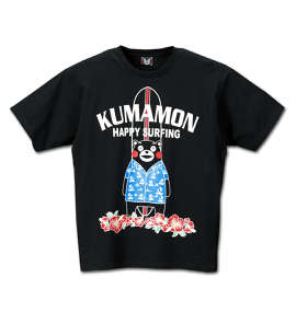 くまモン 半袖Tシャツ ブラック