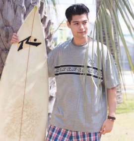 OCEAN PACIFIC 半袖Tシャツ モクグレー