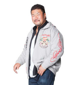 Ed Hardy フルジップパーカー モクグレー
