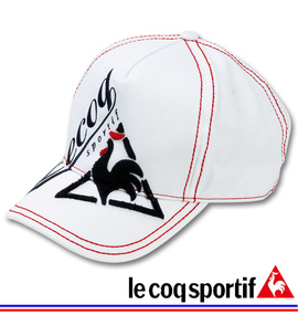 LE COQ SPORTIF チノツイルキャップ ホワイト