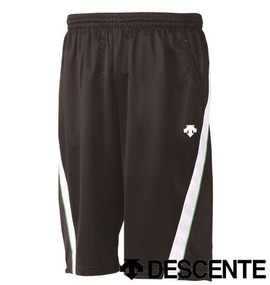 DESCENTE メッシュハーフパンツ ブラック